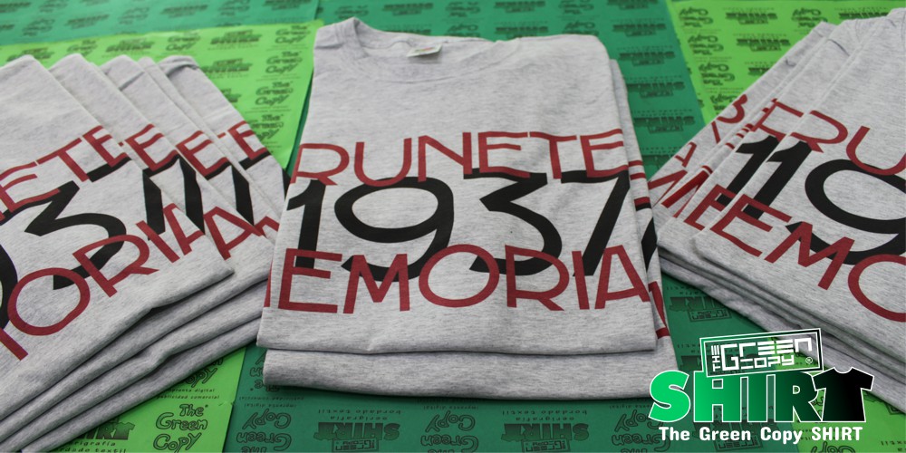 imprimir camisetas para brunete en la memoria 1937 impresion serigrafia de camisetas textil l Villanueva de la Cañada MADRID